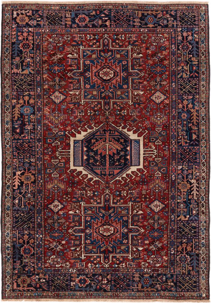 Perserteppich Gharadjeh 199x144 199x144, Perserteppich Handgeknüpft