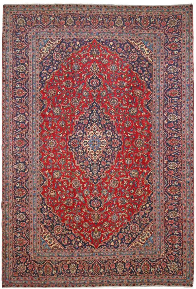 Tapete persa Keshan 357x241 357x241, Tapete persa Atado à mão