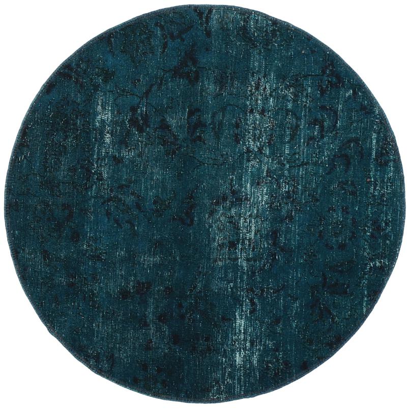 Persian Rug Vintage Royal 3'4"x3'3" 3'4"x3'3", Persian Rug Knotted by hand