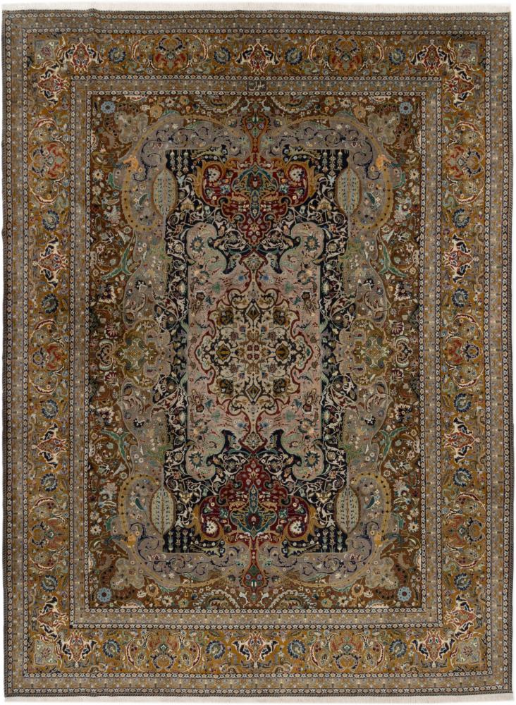 Tapete persa Tabriz Antigo 400x304 400x304, Tapete persa Atado à mão