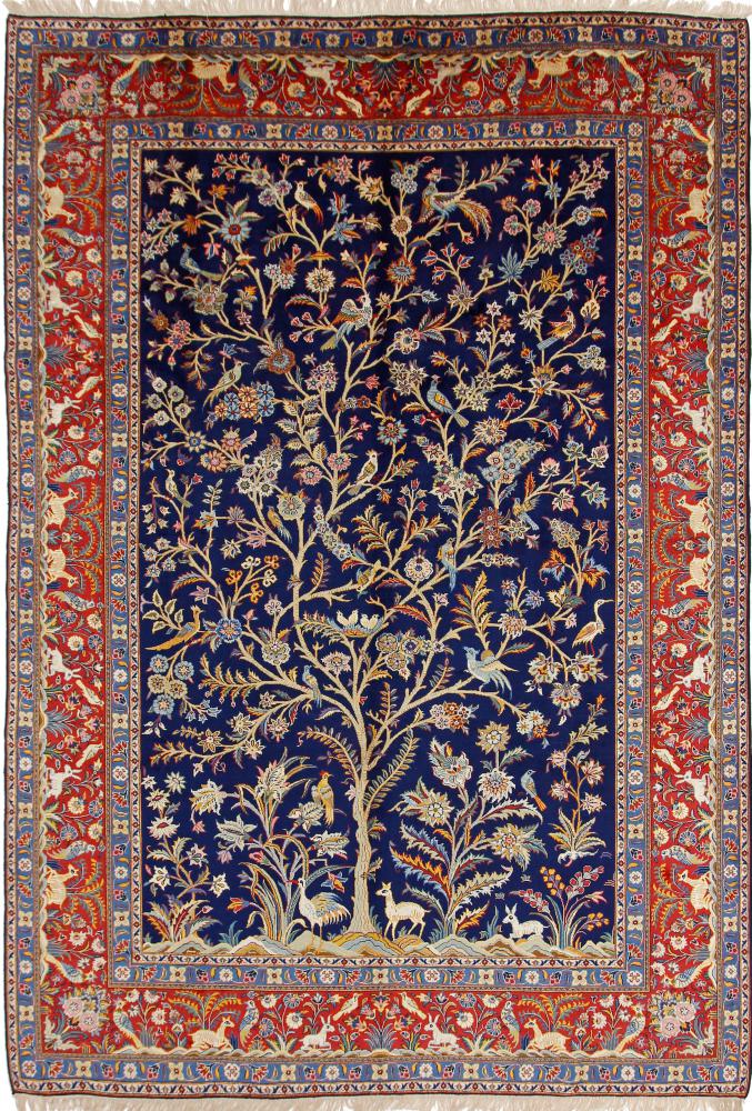 Perzsa szőnyeg Kashan Antik Selyemfonal 333x239 333x239, Perzsa szőnyeg Kézzel csomózva