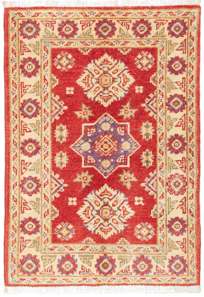 Tappeto Afgano Kazak Limited 84x59 84x59, Tappeto persiano Annodato a mano