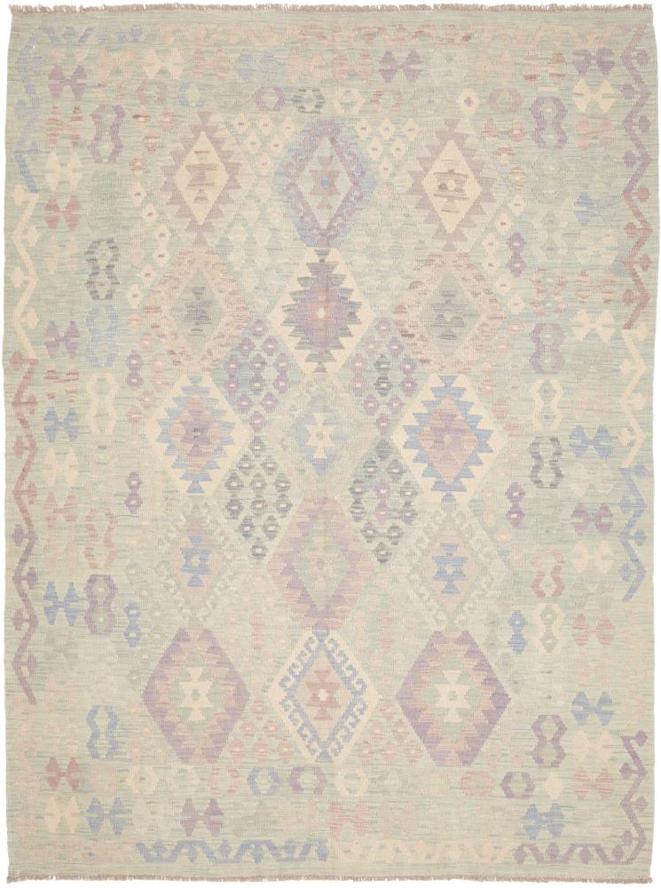 Afghan rug Kilim Afghan 242x185 242x185, Persian Rug Woven by hand