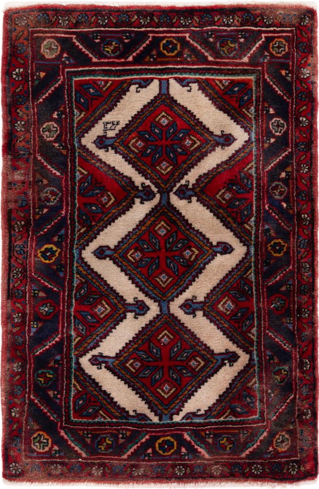 Persian Rug Hamadan 121x77 121x77, Persian Rug Knotted by hand
