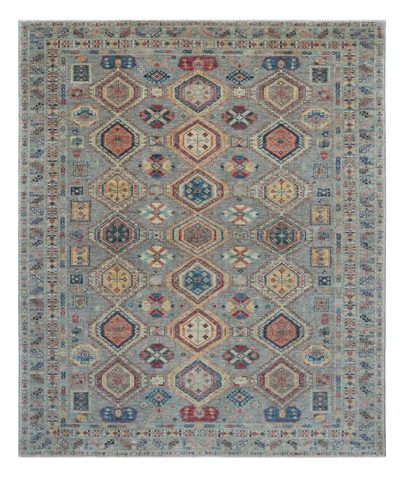 Pakistanilainen matto Kazak 311x260 311x260, Persialainen matto Solmittu käsin