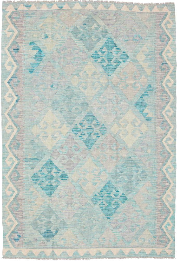 Αφγανικό χαλί Κιλίμ Afghan 180x121 180x121, Περσικό χαλί Οι κόμποι έγιναν με το χέρι