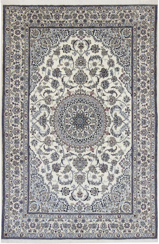 Persian Rug Nain 9La 9'11"x6'6" 9'11"x6'6", Persian Rug Knotted by hand