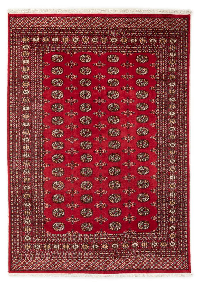 Pakistansk tæppe Pakistan Buchara 2ply 284x198 284x198, Persisk tæppe Håndknyttet