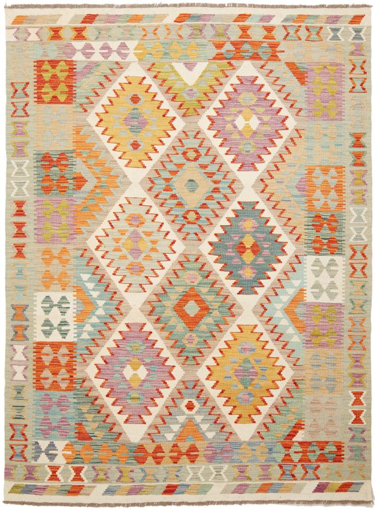 Afgán szőnyeg Kilim Afgán 206x153 206x153, Perzsa szőnyeg szőttesek