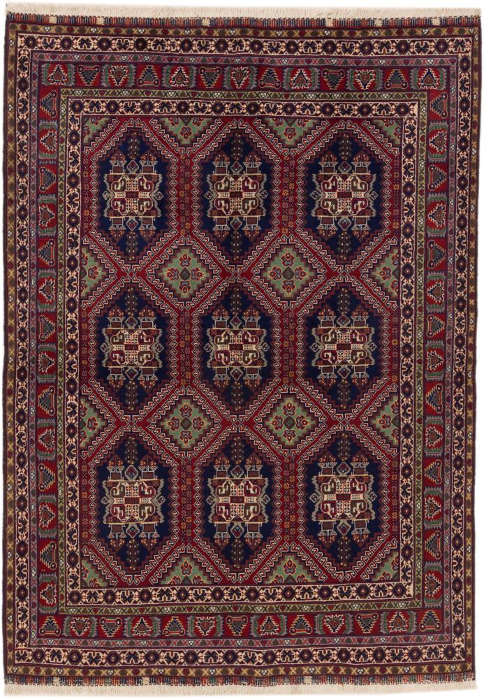 Afghan rug Afghan Mauri 204x146 204x146, Persian Rug Knotted by hand