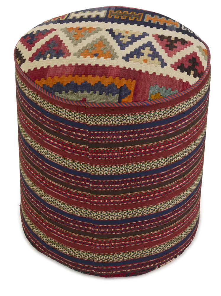 Tappeto persiano Kilim Sitz Hocker 44x44 44x44, Tappeto persiano Annodato a mano
