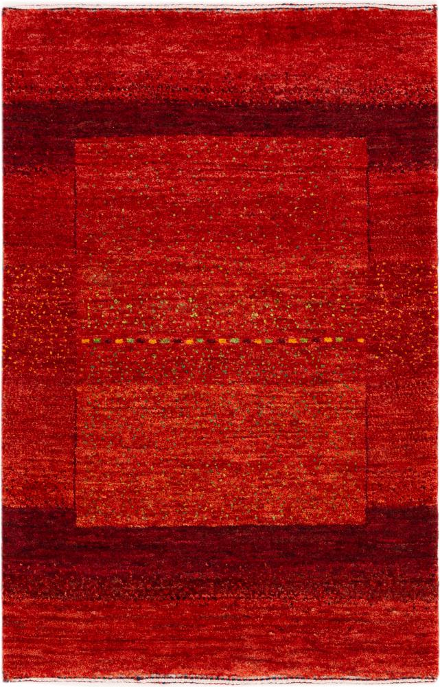 Alfombra persa Persia Gabbeh Loribaft Atash 98x61 98x61, Alfombra persa Anudado a mano