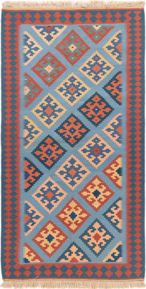 Alfombra persa Kilim Fars 139x73 139x73, Alfombra persa Tejido a mano