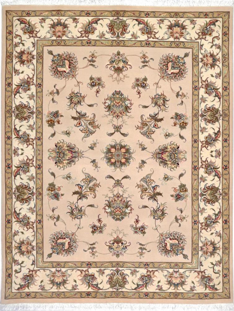 Tapete persa Tabriz 196x147 196x147, Tapete persa Atado à mão