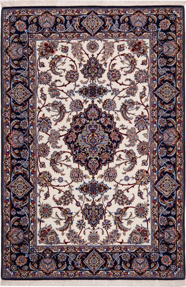 Persian Rug Isfahan Silk Warp 169x115 169x115, Persian Rug Knotted by hand