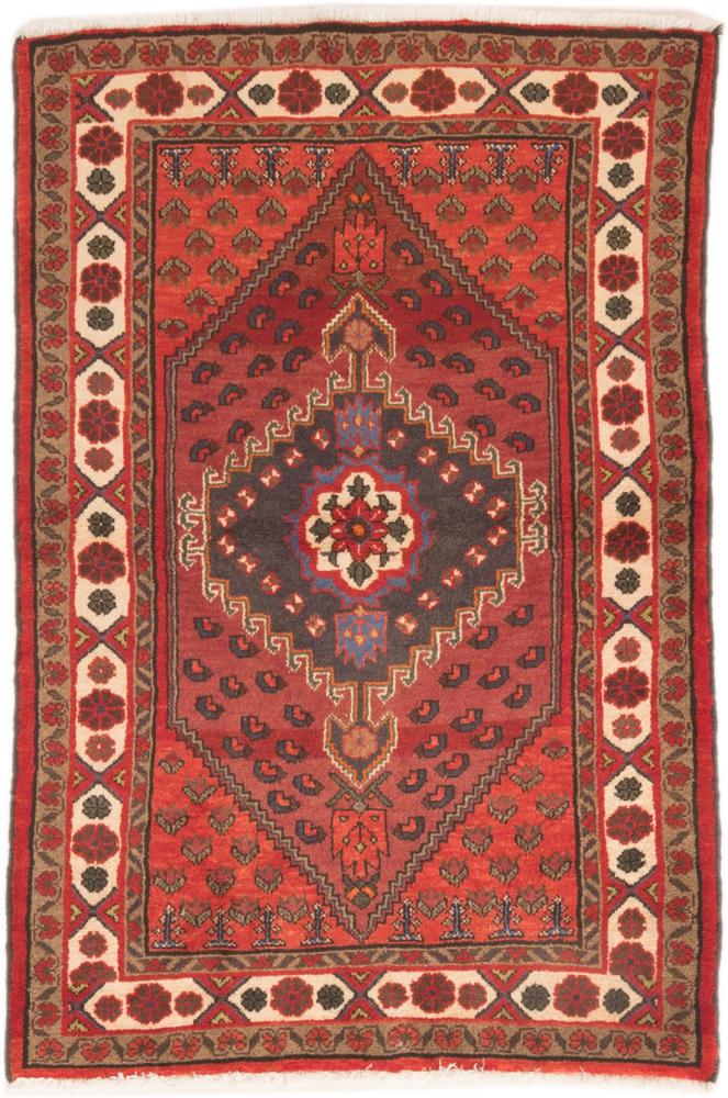Perserteppich Hamadan 151x101 151x101, Perserteppich Handgeknüpft