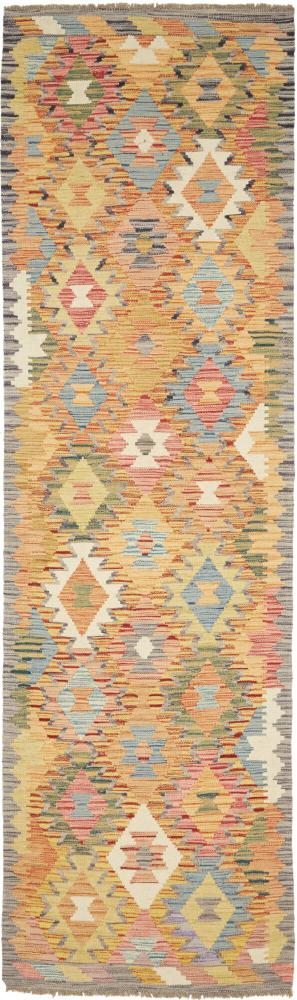 Tapete afegão Kilim Afegão 298x83 298x83, Tapete persa Tecido à mão