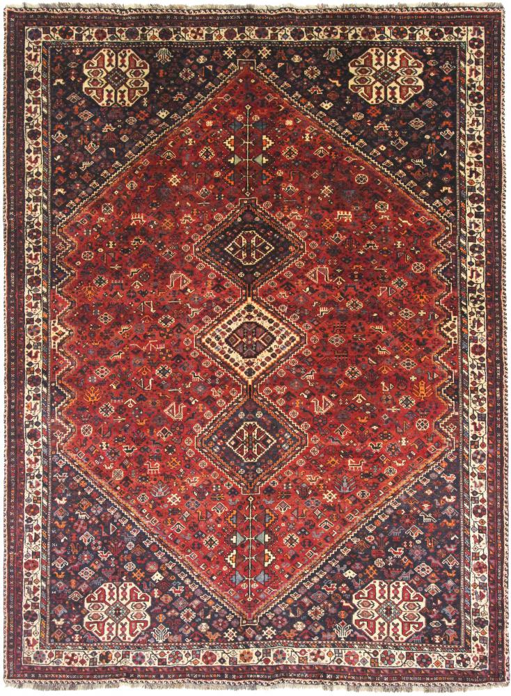 Perzisch tapijt Shiraz 329x244 329x244, Perzisch tapijt Handgeknoopte