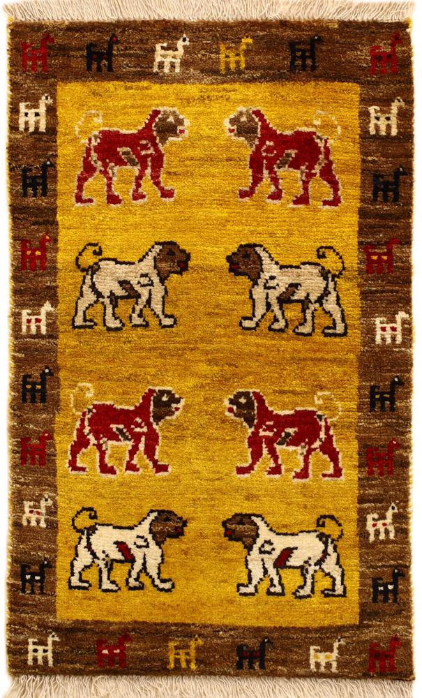 Persisk teppe Persia Gabbeh 99x61 99x61, Persisk teppe Knyttet for hånd