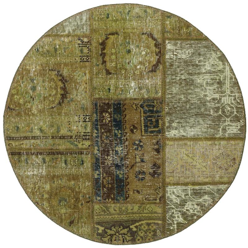 Dywan perski Patchwork 101x99 101x99, Dywan perski Ręcznie tkane