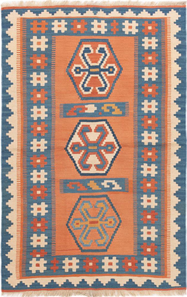 Perzisch tapijt Kilim Fars 132x87 132x87, Perzisch tapijt Handgeweven