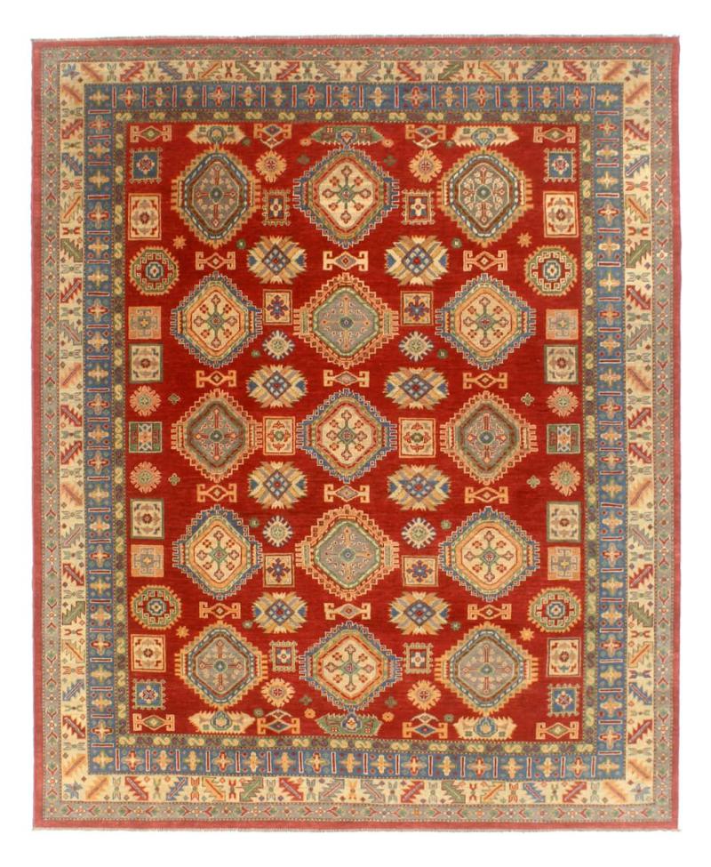 Alfombra afgana Kazak Ghazni 294x244 294x244, Alfombra persa Anudado a mano