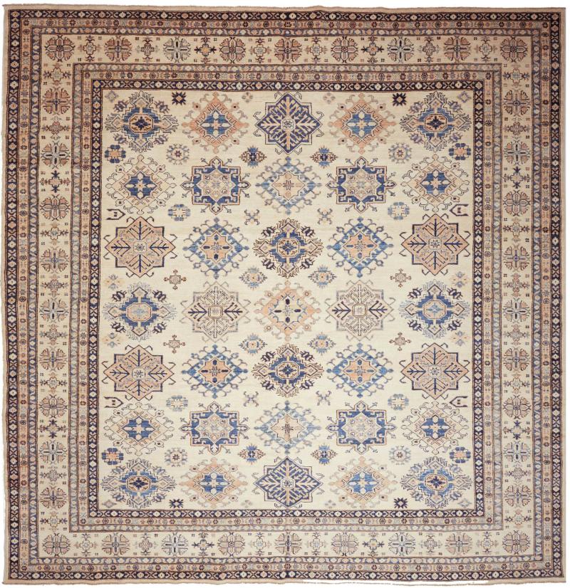 Pakistani rug Super Kazak 308x303 308x303, Persian Rug Knotted by hand