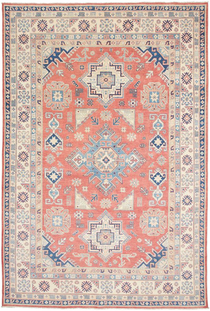 Pakistani rug Kazak 289x190 289x190, Persian Rug Knotted by hand