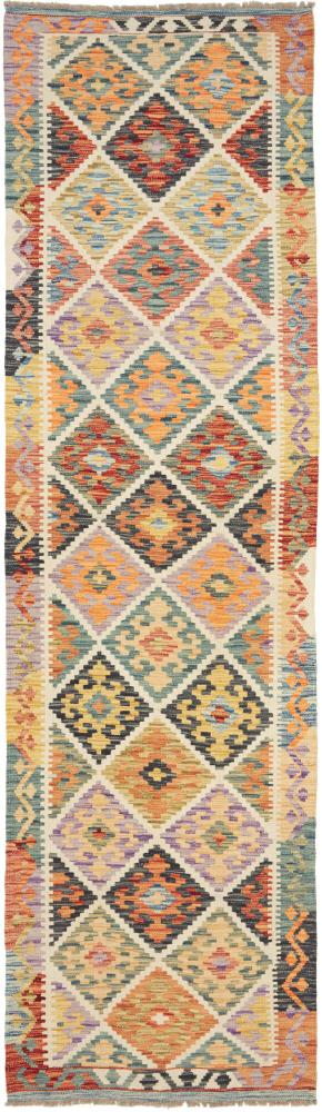 Afgán szőnyeg Kilim Afgán 302x84 302x84, Perzsa szőnyeg szőttesek