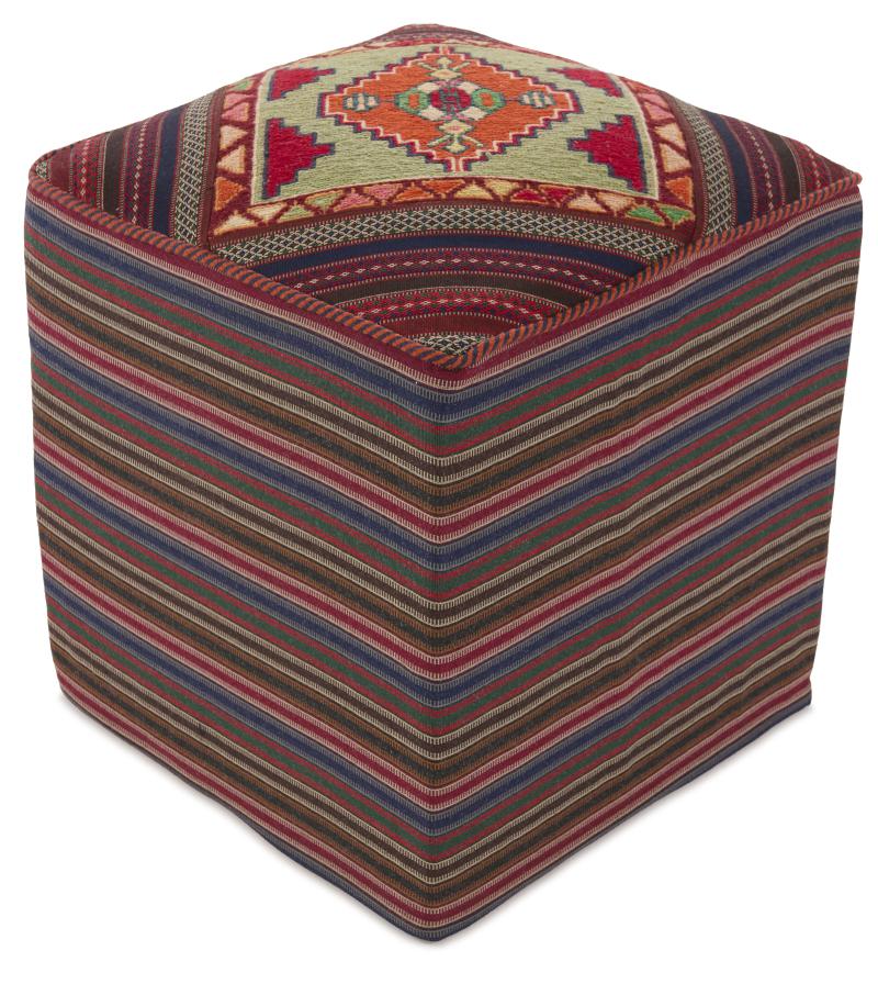 Περσικό χαλί Κιλίμ Hocker 51x51 51x51, Περσικό χαλί Χειροποίητη ύφανση