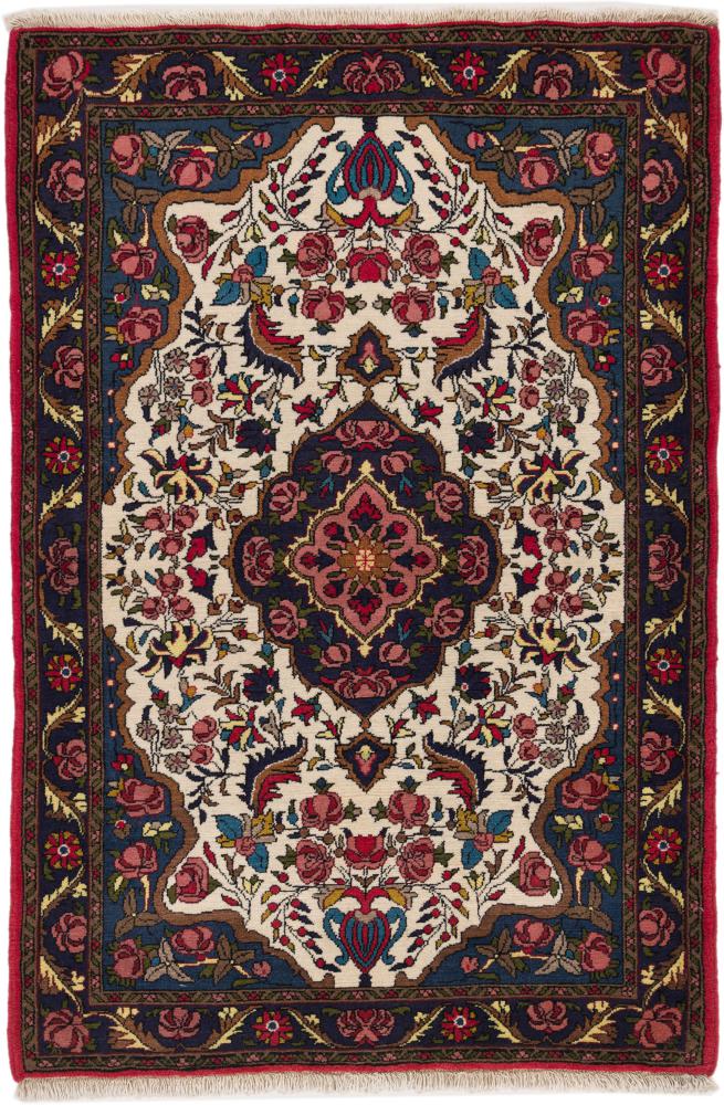 Perserteppich Bidjar 5'1"x3'6" 5'1"x3'6", Perserteppich Handgeknüpft