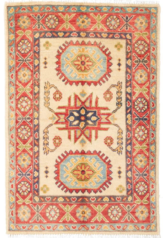 Afghan rug Kazak Limited 92x63 92x63, Persian Rug Knotted by hand