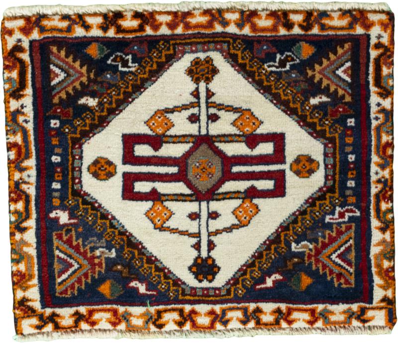 Tapis persan Persan Gabbeh Limited 44x53 44x53, Tapis persan Noué à la main
