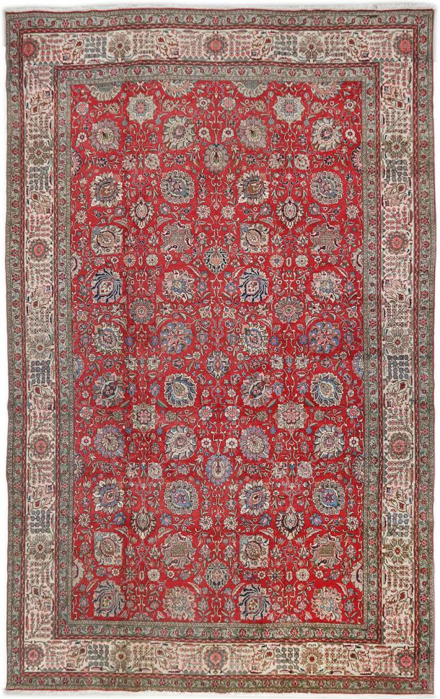 Alfombra persa Tabriz Semi Antiguo 555x351 555x351, Alfombra persa Anudado a mano