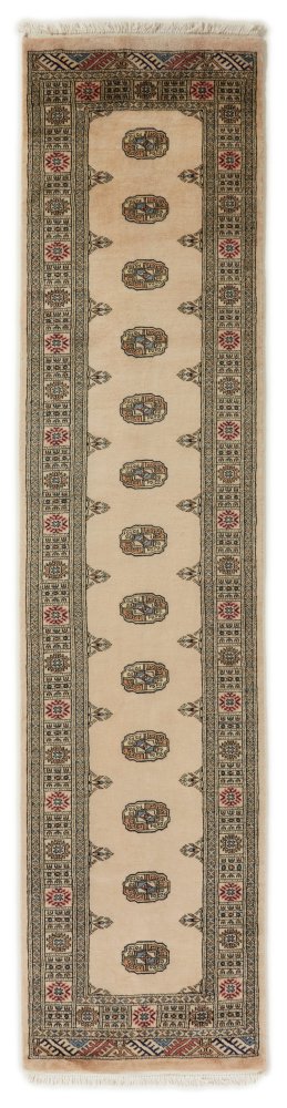 Pakistanischer Teppich Pakistan Buchara 2ply 329x79 329x79, Perserteppich Handgeknüpft