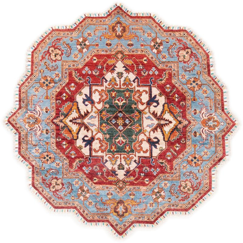 Pakisztáni szőnyeg Arijana 148x144 148x144, Perzsa szőnyeg Kézzel csomózott
