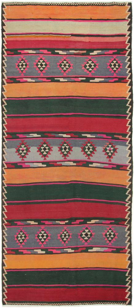 Tapete persa Kilim Fars Azerbaijan Antigo 395x161 395x161, Tapete persa Tecido à mão