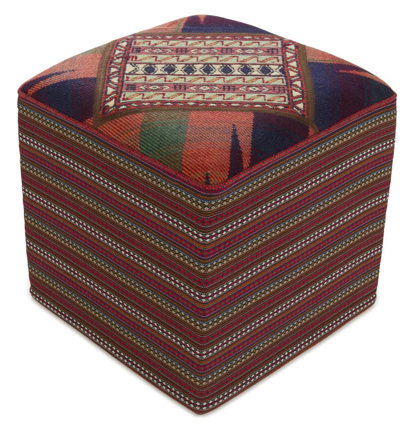 Tappeto persiano Kilim Sitz Hocker 44x44 44x44, Tappeto persiano Annodato a mano