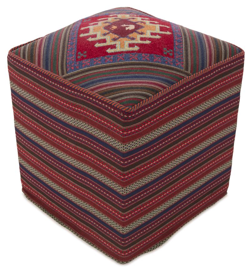 Περσικό χαλί Κιλίμ Hocker 51x49 51x49, Περσικό χαλί Χειροποίητη ύφανση