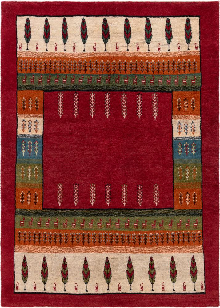 Covor persan Persan Gabbeh Pure 203x146 203x146, Covor persan Înnodat manual