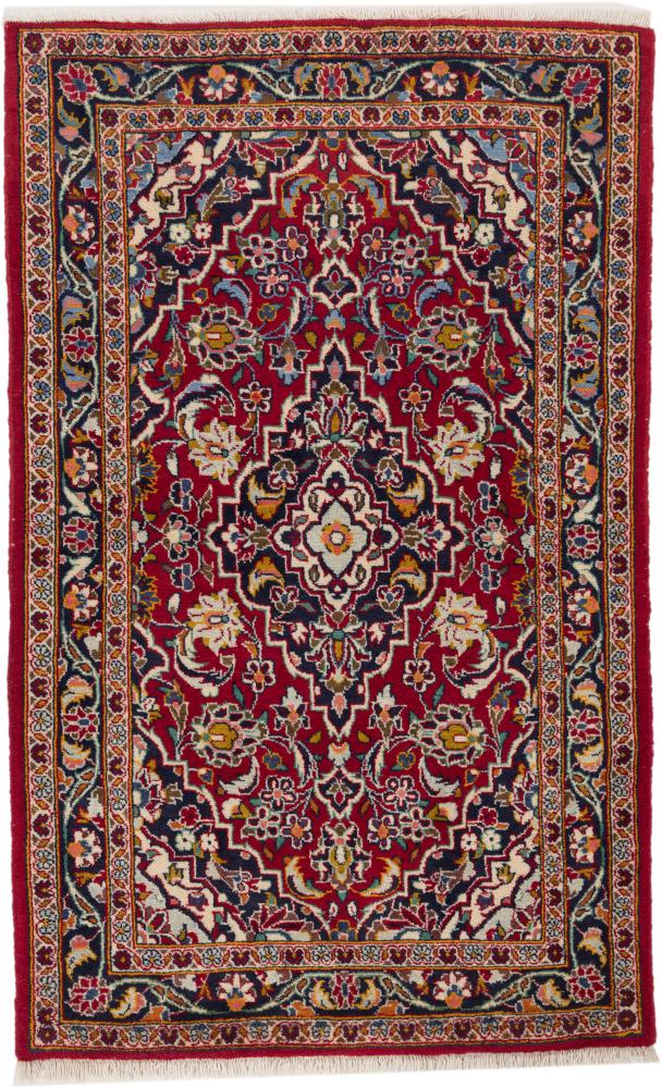 Tapis persan Kashan 157x98 157x98, Tapis persan Noué à la main