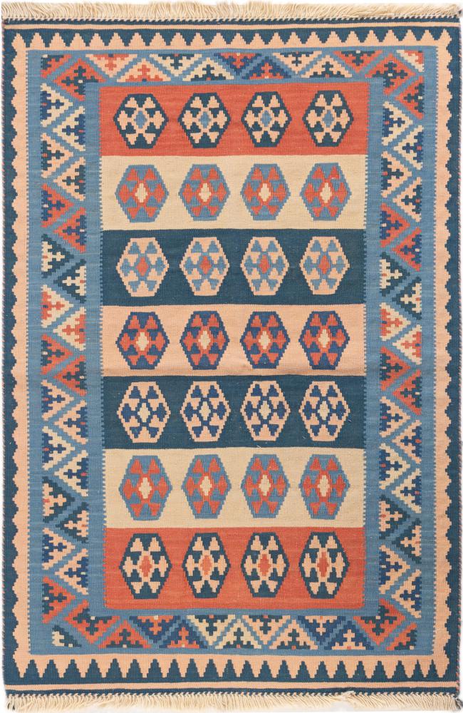 Covor persan Chilim Fars 121x83 121x83, Covor persan Lucrate de mână