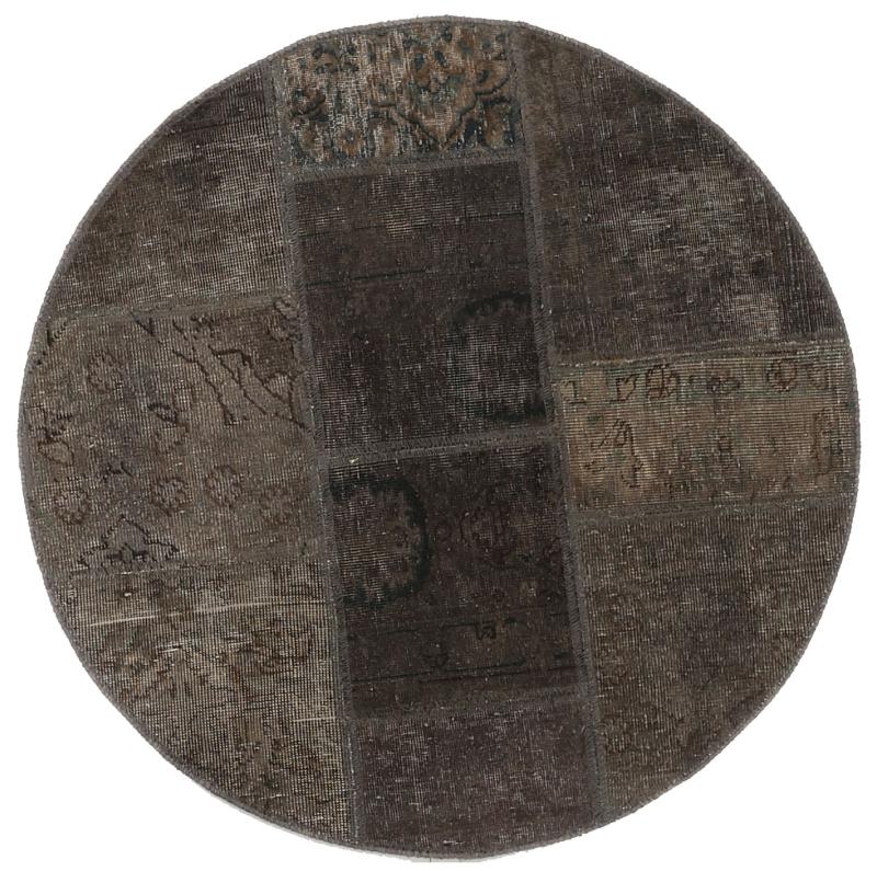 Alfombra persa Patchwork 101x99 101x99, Alfombra persa Anudado a mano