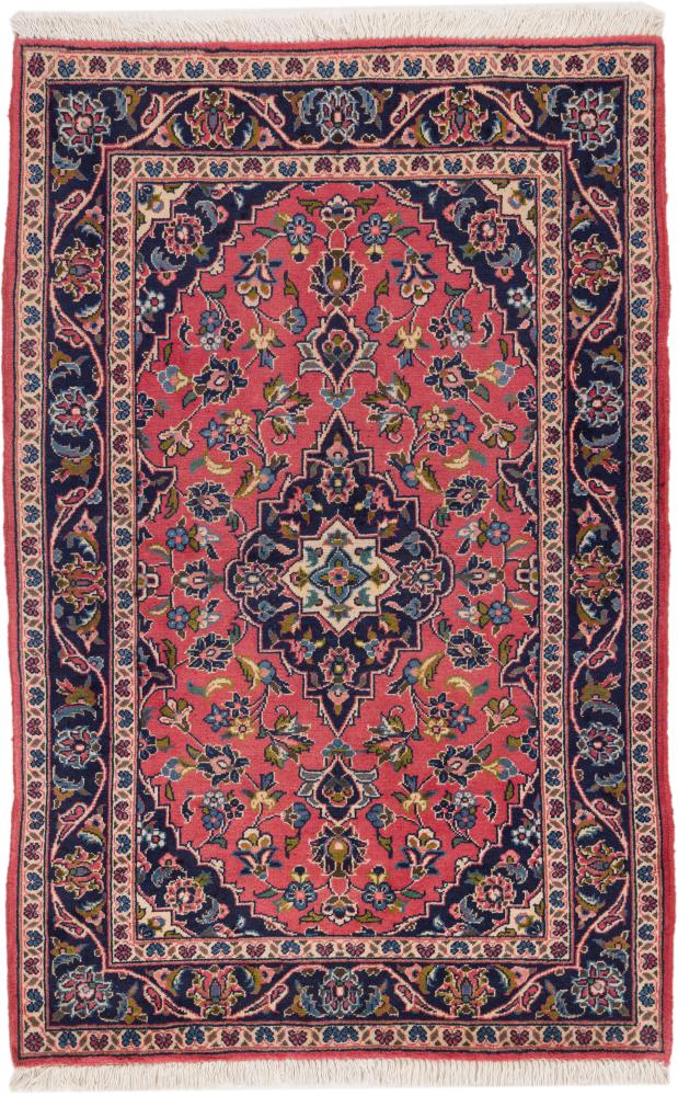 Tapis persan Kashan 156x106 156x106, Tapis persan Noué à la main