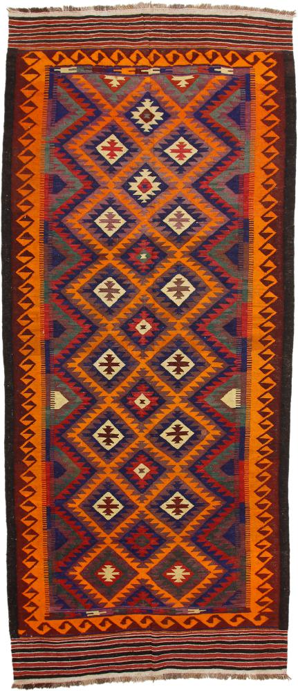 Afghaans tapijt Kilim Afghan Antiek 401x170 401x170, Perzisch tapijt Handgeweven