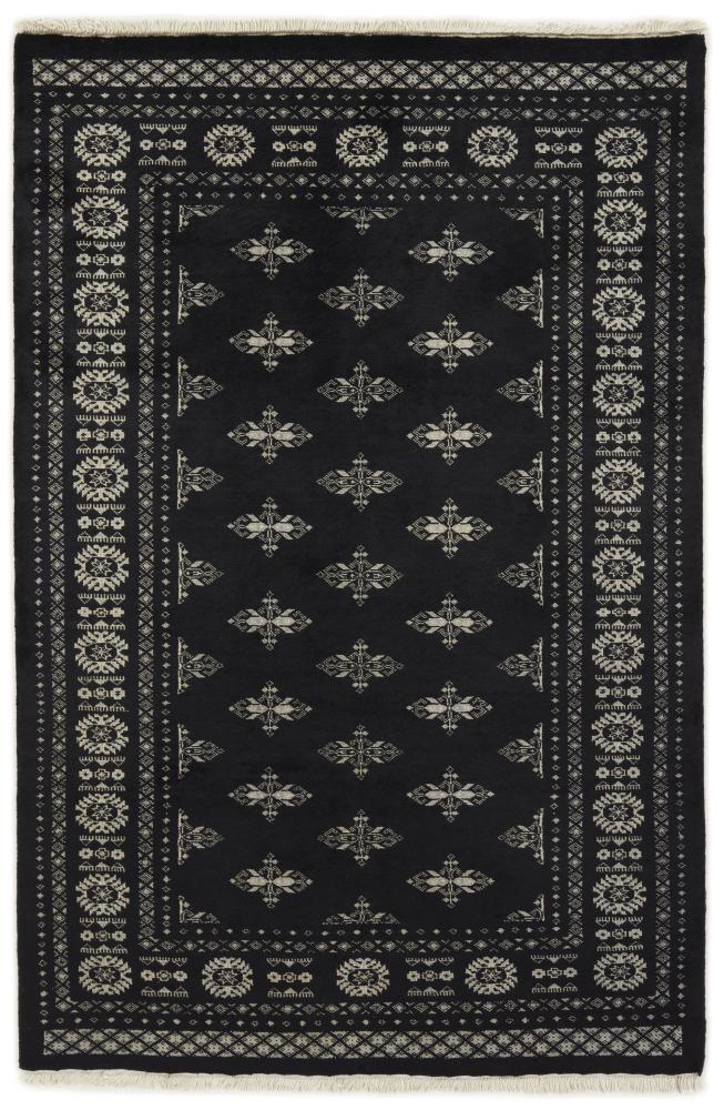 Pakistansk teppe Pakistan Buchara 3ply 206x138 206x138, Persisk teppe Knyttet for hånd