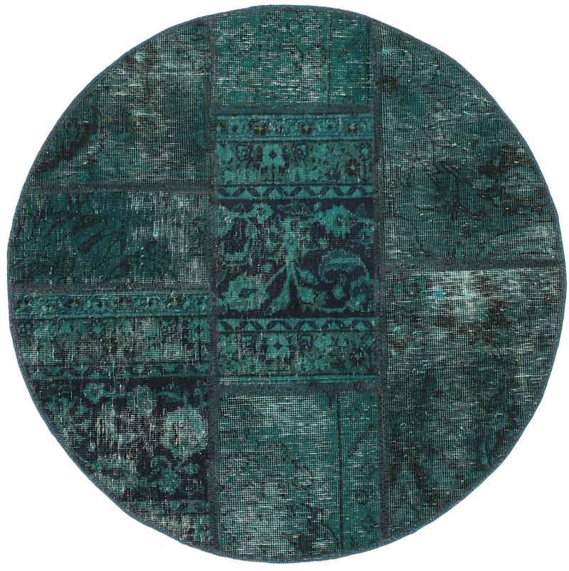 Dywan perski Patchwork 101x99 101x99, Dywan perski Ręcznie tkane