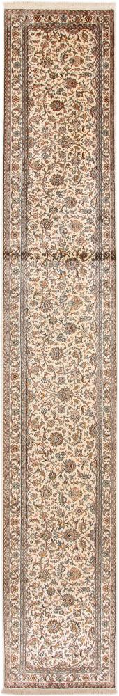 Tappeto indiano Cachemire di Seta 443x72 443x72, Tappeto persiano Annodato a mano