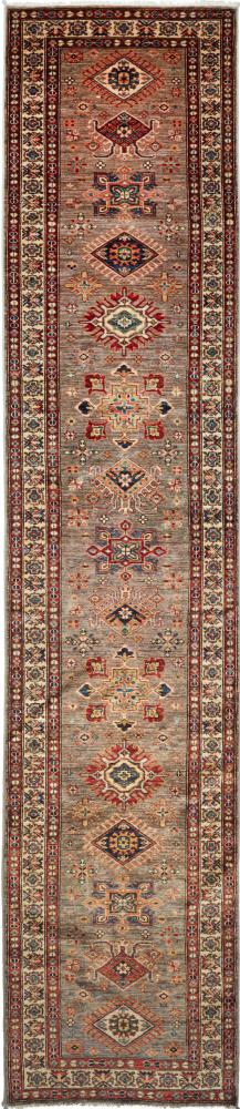 Pakistani rug Kazak 424x90 424x90, Persian Rug Knotted by hand