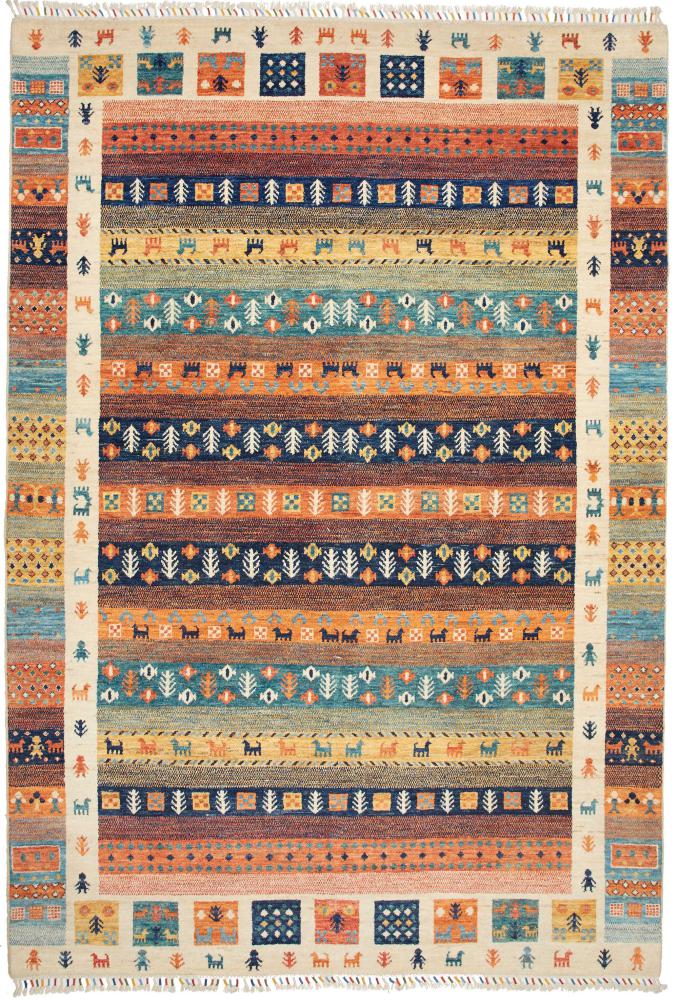 Pakistanilainen matto Arijana Design 290x200 290x200, Persialainen matto Solmittu käsin